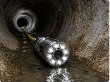 Waterproof pipe camera and inspection cable