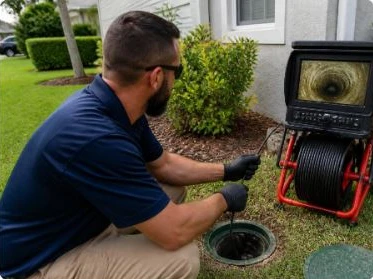 Pre-replacement sewer camera inspection